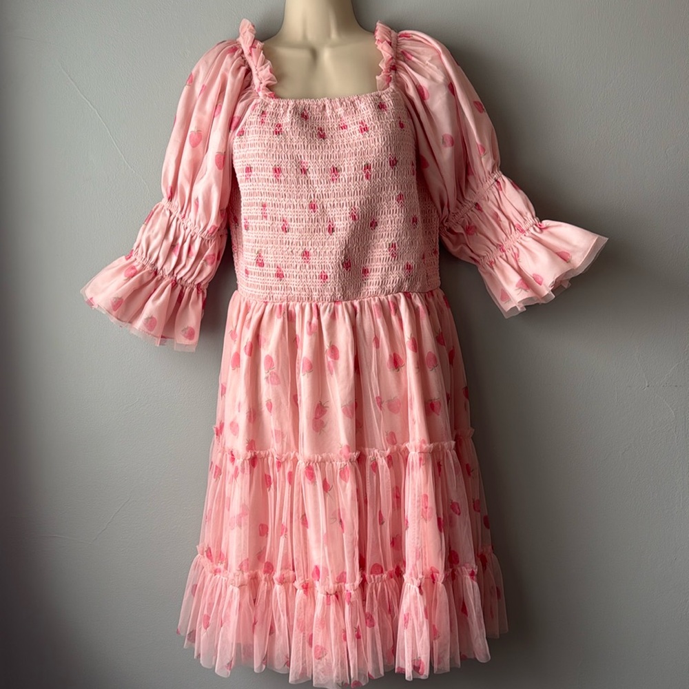 Ivy City Co Pink Midi Dress